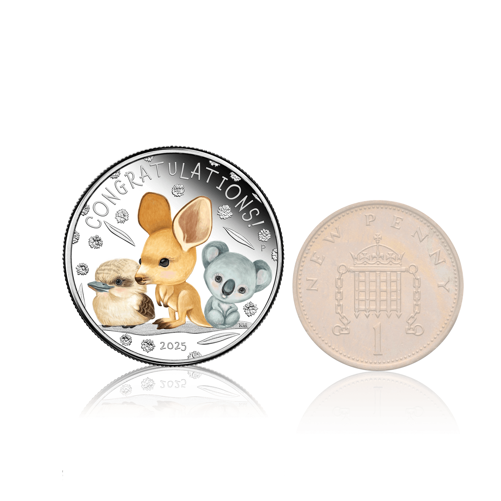 1/2oz Silver Newborn Baby Proof Coloured Coin (2025) 5